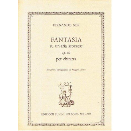 copy of Sor - Fantasia Op.7 per Chitarra