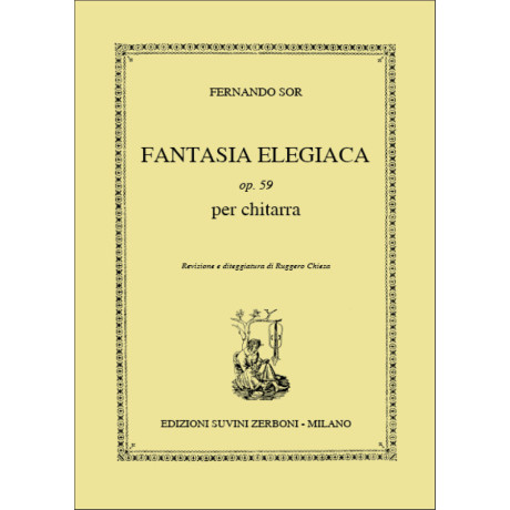 Sor - Fantasia Elegiaca Op.59 per Chitarra