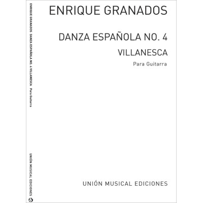 Enrique Granados - Danza española n. 4 - Villanesca