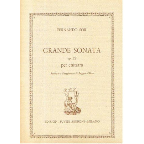 Sor - Grande Sonata Op.22 per Chitarra