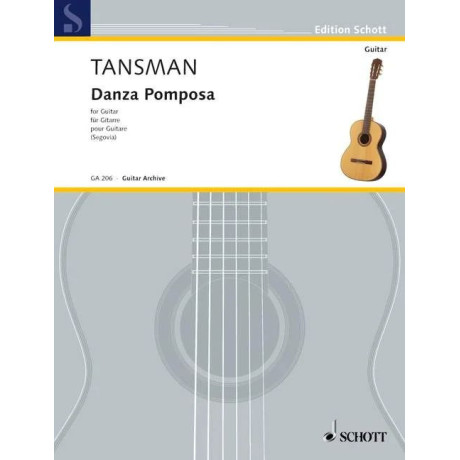 Tansman - Danza Pomposa per Chitarra