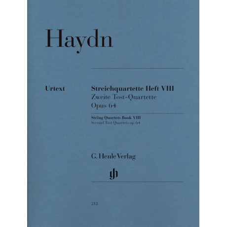 Joseph Haydn - String Quartets - Book 8 - Op. 64 (Second Tost Quartets)