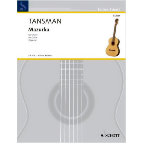 Tansman - Mazurka per Chitarra