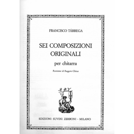 Tarrega - 6 Composizioni Originali per Chitarra