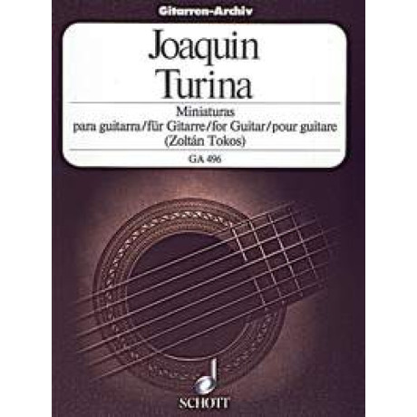 Turina - Miniature per Chitarra