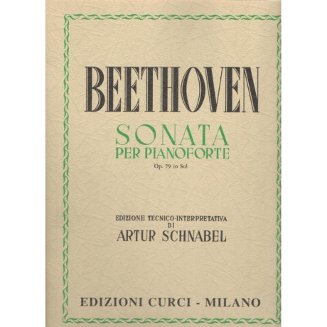 copy of Beethoven - Sonata Op.78 per Pianoforte