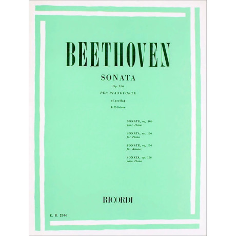 Ludwig van Beethoven - Sonata per pianoforte n. 29 op. 106