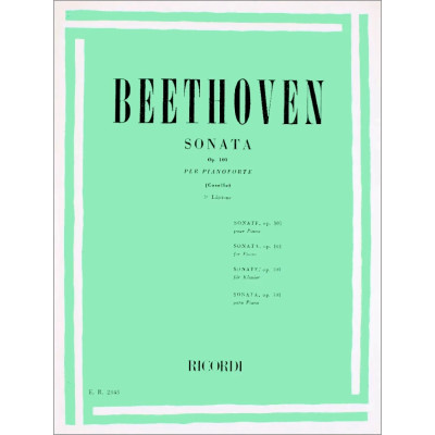 Ludwig van Beethoven - Sonata per pianoforte n. 28 op. 101