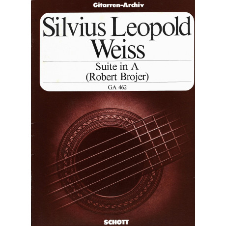 Weiss - Suite in La per Chitarra