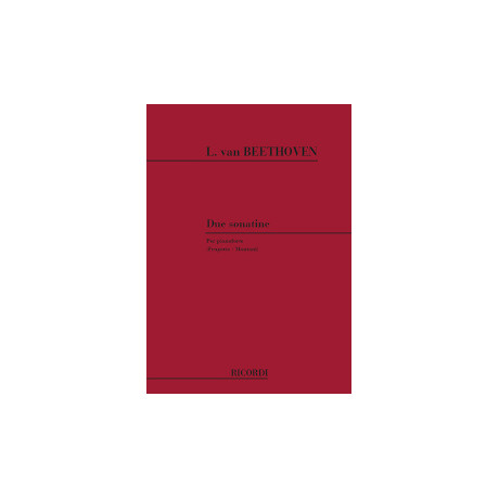 Beethoven - 2 Sonatine per Pianoforte