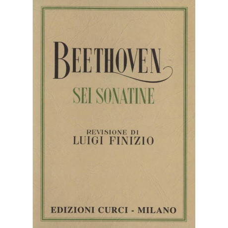 Beethoven - 6 Sonatine per Pianoforte