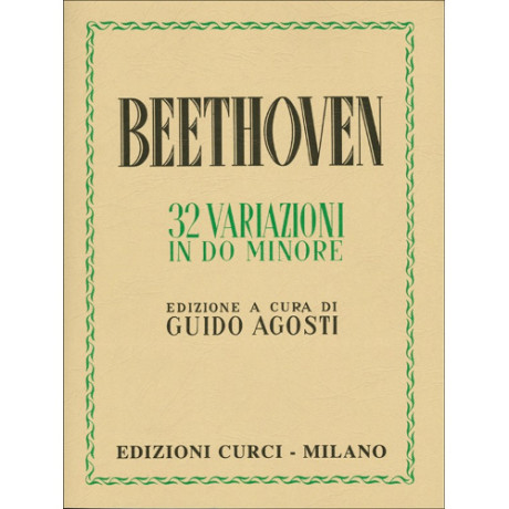Beethoven - 32 Variazioni in Do Minore per Pianoforte