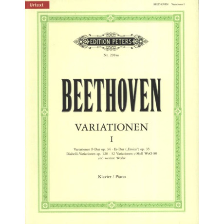 Beethoven - Variazioni Vol.1 per Pianoforte