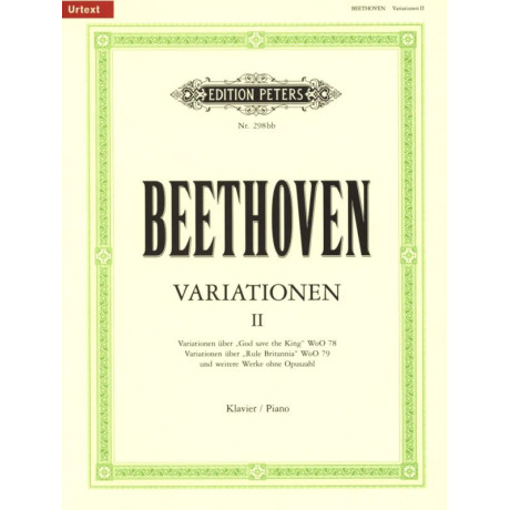 Beethoven - Variazioni Vol.2 per Pianoforte