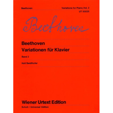 Beethoven - Variazioni Vol.2 per Pianoforte