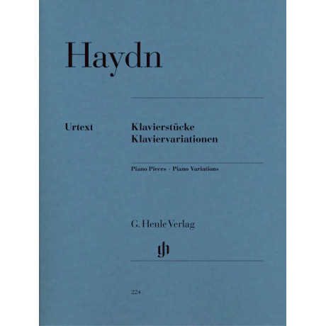 Joseph haydn - Piano pieces - Piano variations
