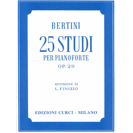 Bertini - 25 Studi Op.29 per Pianoforte