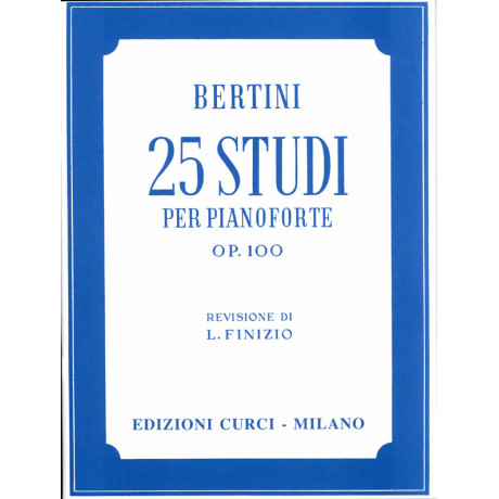 Bertini - 25 Studi Op.100 per Pianoforte