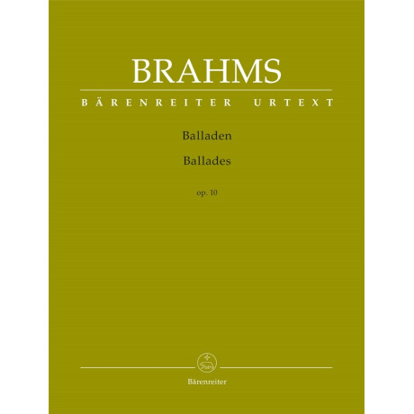 Brahms - Ballate Op.10 per Pianoforte