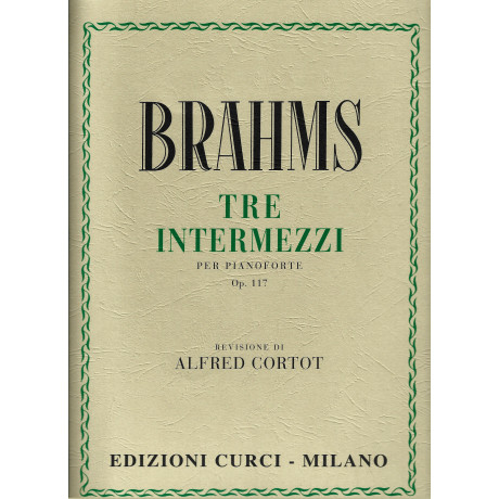 Brahms - 3 Intermezzi Op.117 per Pianoforte