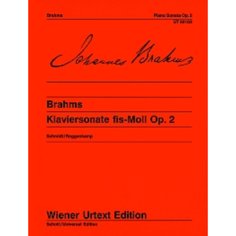 Brahms - Sonata Op.2 in Fa Diesis Minore per Pianoforte