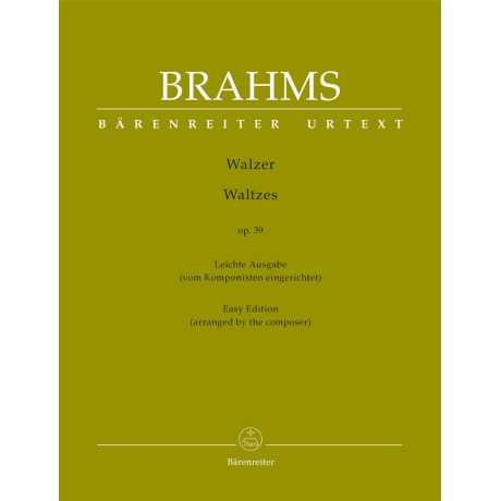 Brahms - Valzer Op.39  per Pianoforte