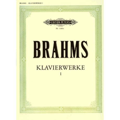 Brahms - Klavierwerke Vol.1