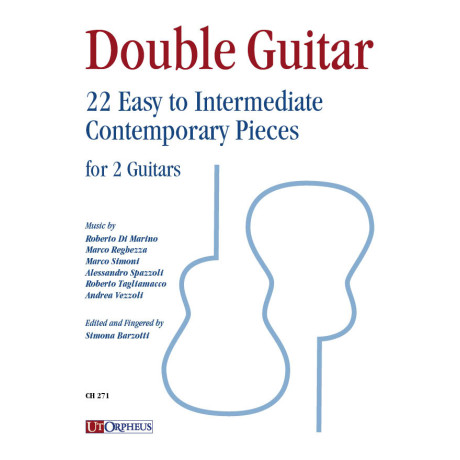 Double Guitar - 22 Pezzi contemporanei Facili per Chit.