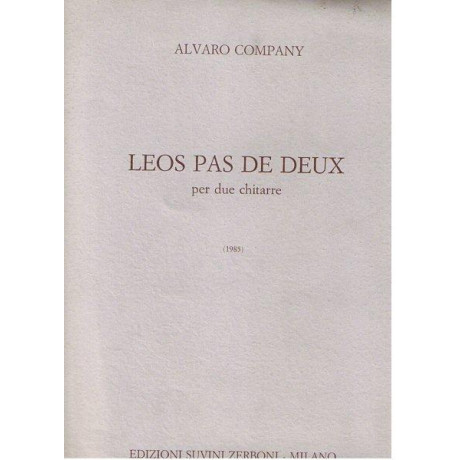 Company - Leos Pas de Deux per 2 Chitarre
