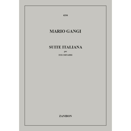 Gangi - Suite Italiana per 2 Chitarre