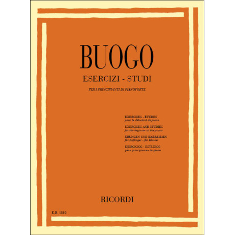 Buogo - Esercizi e Studi per Pianoforte