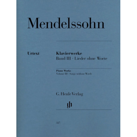 Felix Mendelssohn Bartholdy - Opere per pianoforte - Volume III - Romanze senza parole