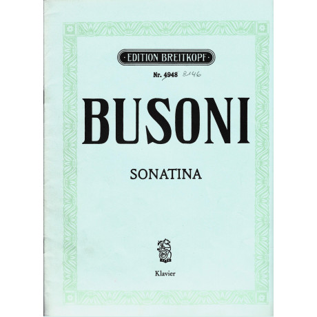 Busoni - Sonatina per Pianoforte