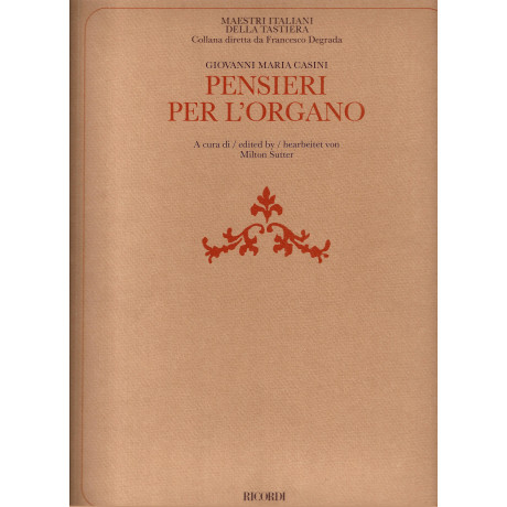 Casini - Pensieri per L'Organo