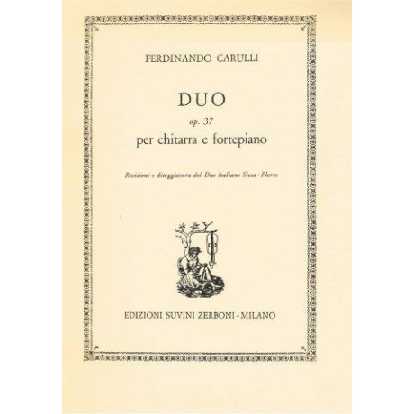 Carulli - Duo Op. 37 per Chitarra e Fortepiano