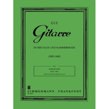 Carulli - Sonata n.1 Op.21 per Chitarra e Pianoforte