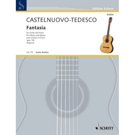 Castelnuovo-Tedesco - Fantasia per Chitarra e Piano
