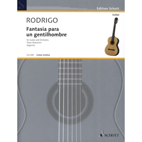 Rodrigo - Fantasia para un Gentilhombre per Chit.e Pf.