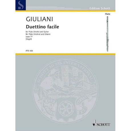 Giuliani - Duettino Op.77 per Flauto o Violino e Chitarra