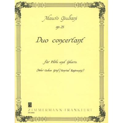 Giuliani - Duo Concertante Op.25 per Flauto e Chitarra