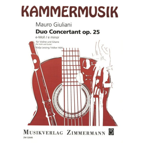 copy of Giuliani - Duo Concertante Op.25 per Flauto e Chitarra