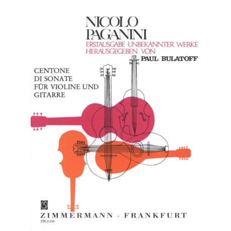 Paganini - Centone di Sonate per Violino e Chitarra