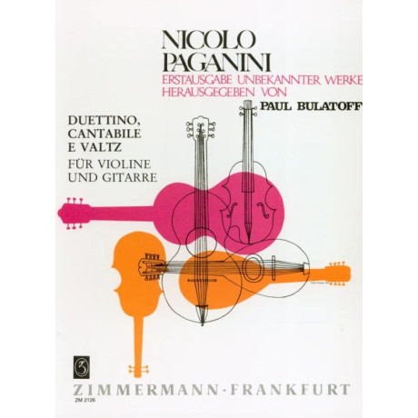 Paganini - Duettino Cantabile e Valzer per V.no e Chit.