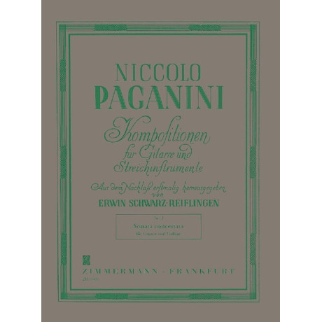 copy of Paganini - Centone di Sonate per Violino e Chitarra