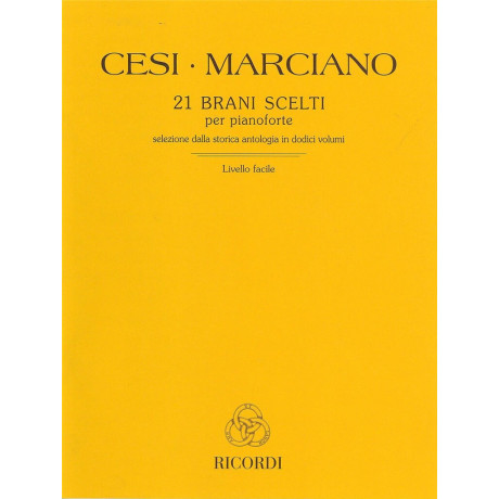 Cesi Marciano - 21 Brani Scelti per Pianoforte