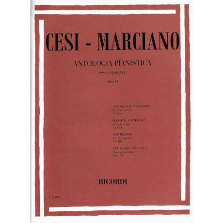 copy of Cesi Marciano - Antologia Pianistica Vol.1