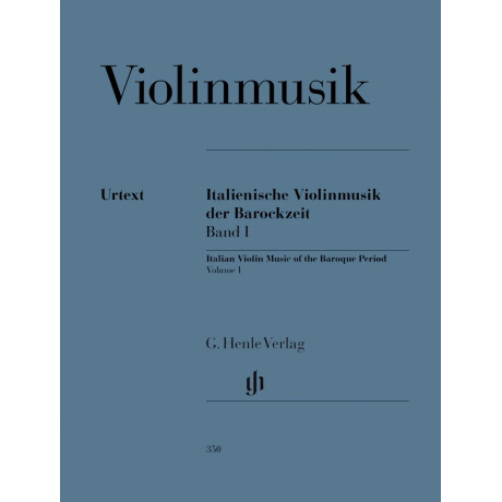 Musica italiana per violino del periodo barocco - Volume 1