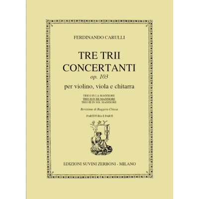 Ferdinando Carulli - Trio concertante per violino, viola e chitarra op. 103 n. 2