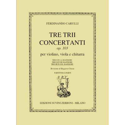 Ferdinando Carulli - Trio concertante per violino, viola e chitarra op. 103 n. 3