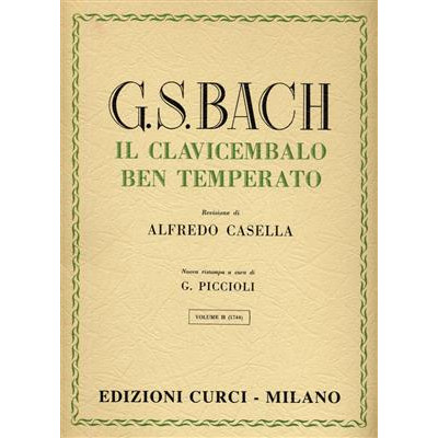 Bach - Il clavicembalo ben temperato - Libro 1